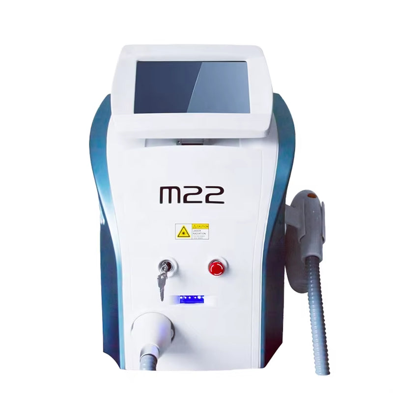 2 in 1 M22 OPT IPL Acne Treatment Vascular Removal Skin Rejuvenation Laser Hair Removal Beauty Machine NDYAG
