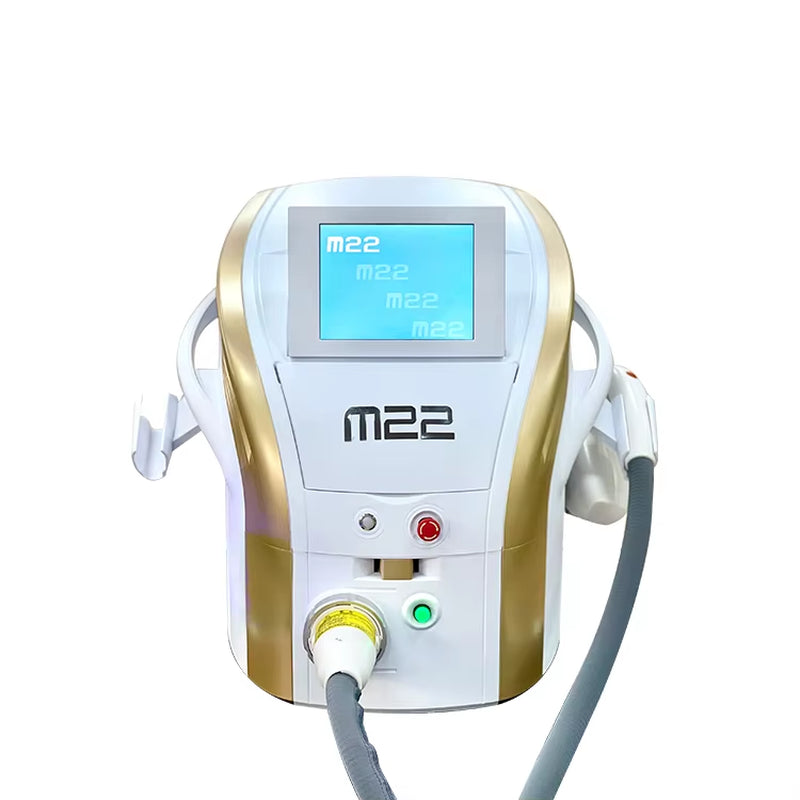 2 in 1 M22 OPT IPL Acne Treatment Vascular Removal Skin Rejuvenation Laser Hair Removal Beauty Machine NDYAG