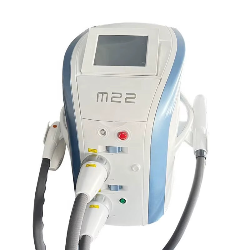 2 in 1 M22 OPT IPL Acne Treatment Vascular Removal Skin Rejuvenation Laser Hair Removal Beauty Machine NDYAG